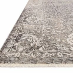 Discount ❤️ Loloi HOMAGE 03 RUG: STONE / IVORY ✔️ 5 Loloi HOMAGE 03 RUG: STONE / IVORY