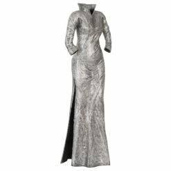 PHILLIPS COLLECTION VINTAGE SILVER DRESS FLOOR SCULPTURES