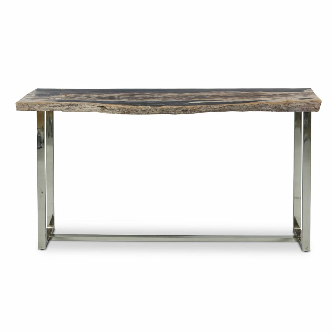 Coupon ๐ฏ URBIA Furniture RAW EDGE PETRIFIED WOOD CONSOLE TABLE: DARK ๐งจ 1 URBIA Furniture RAW EDGE PETRIFIED WOOD CONSOLE TABLE: DARK