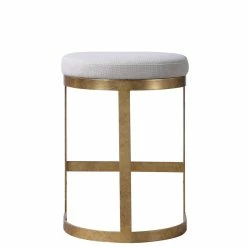 Cheap π₯ UTTERMOST IVANNA ANTIQUE GOLD COUNTER STOOL Kitchen + Dining π 8 UTTERMOST IVANNA ANTIQUE GOLD COUNTER STOOL Kitchen + Dining
