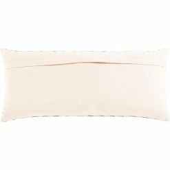 SURYA Pillows + Decor IZZY CREAM + BLACK LUMBAR PILLOW