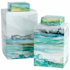 Coupon ๐ CYAN JADE WATER COLOR CONTAINERS Pillows + Decor ๐ 9 CYAN JADE WATER COLOR CONTAINERS Pillows + Decor