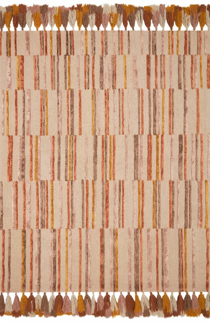 Flash Sale โ๏ธ LOLOI JAMILA WOOL+VISCOSE TASSEL RUG: DESERT, MULTI ๐ฅฐ 1 LOLOI JAMILA WOOL+VISCOSE TASSEL RUG: DESERT, MULTI