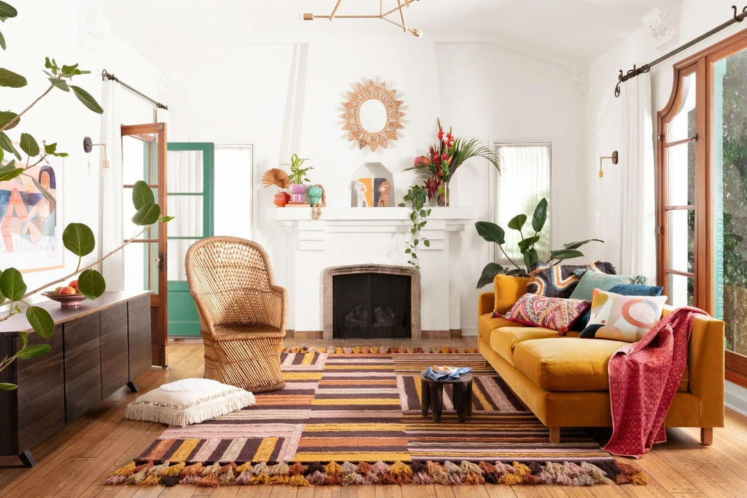 Cheapest ๐ LOLOI JAMILA WOOL+VISCOSE TASSEL RUG: SPICE, BORDEAUX ๐ 5 LOLOI JAMILA WOOL+VISCOSE TASSEL RUG: SPICE, BORDEAUX