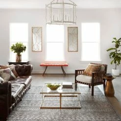 LOLOI JAVA 01 WOOL RUG: DENIM