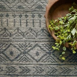 LOLOI JAVA 01 WOOL RUG: DENIM