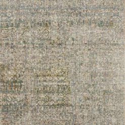 LOLOI JAVARI 05 RUG: IVORY / SEA