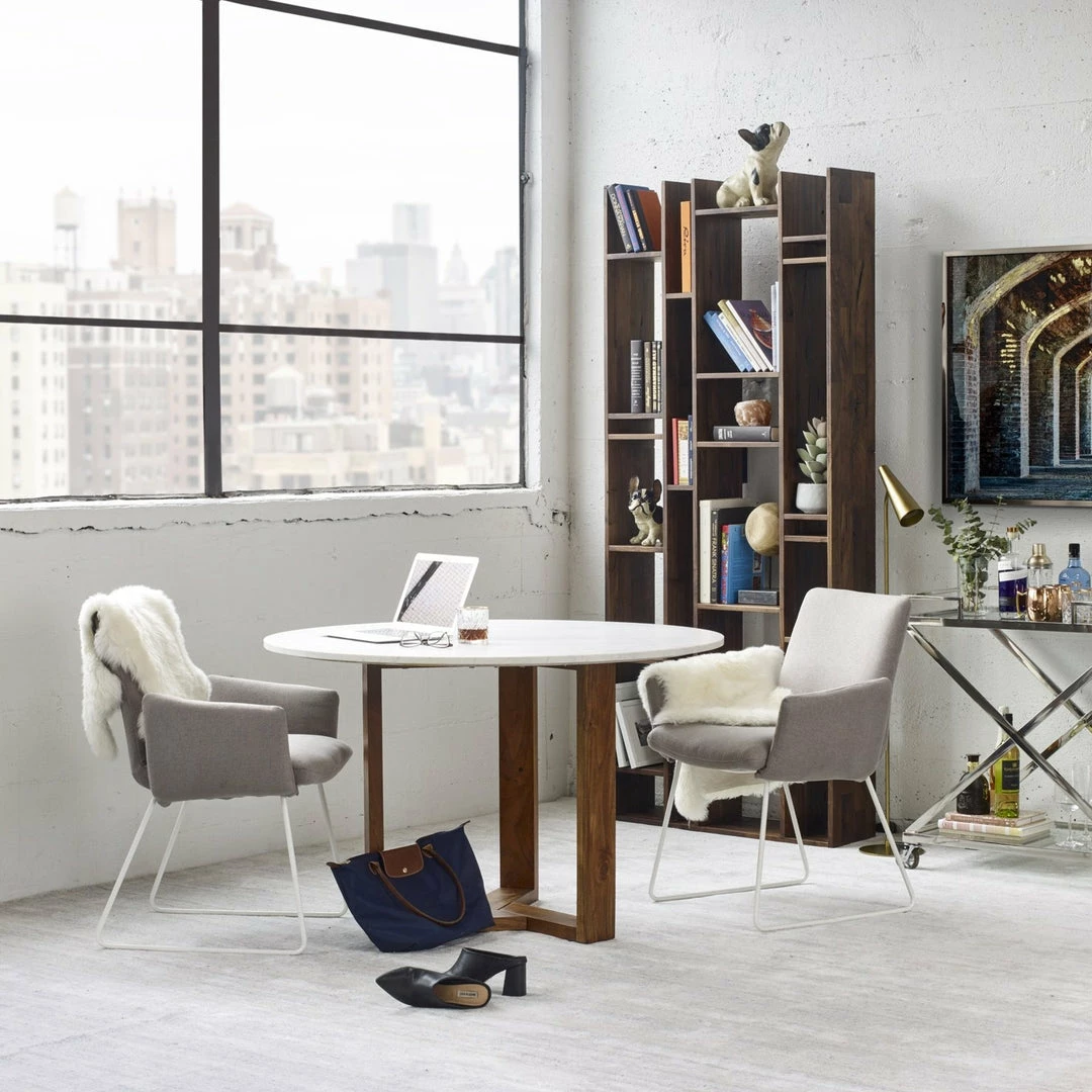 Best Pirce π MOES JINXX 48"ROUND MARBLE TOP DINING TABLE Kitchen + Dining π₯° 3 MOES JINXX 48"ROUND MARBLE TOP DINING TABLE Kitchen + Dining