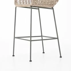 FOUR HANDS BANDERA INDOOR-OUTDOOR WICKER BAR STOOL Furniture