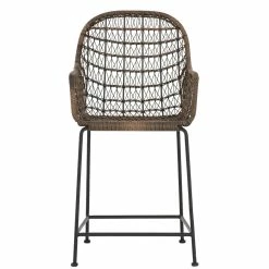 FOUR HANDS BANDERA INDOOR-OUTDOOR WICKER COUNTER STOOL