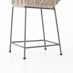 FOUR HANDS BANDERA INDOOR-OUTDOOR WICKER COUNTER STOOL