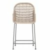 FOUR HANDS BANDERA INDOOR-OUTDOOR WICKER COUNTER STOOL