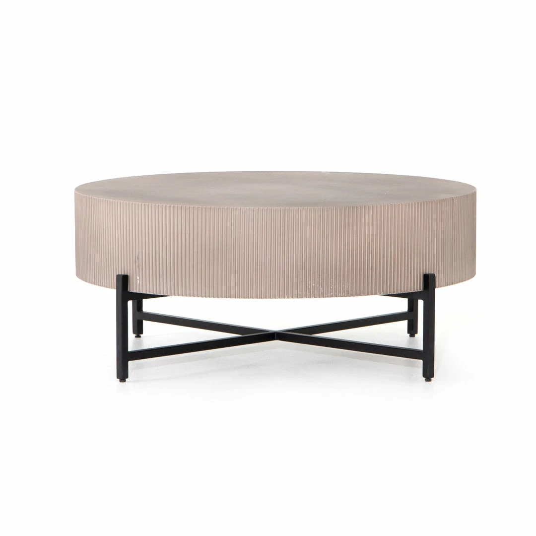 Deals ๐ FOUR HANDS JOLENE OUTDOOR TAUPE CONCRETE COFFEE TABLE โ๏ธ 2 FOUR HANDS JOLENE OUTDOOR TAUPE CONCRETE COFFEE TABLE