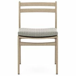 New π FOUR HANDS ATHERTON OUTDOOR DINING CHAIR: WASHED BROWN π 20 FOUR HANDS ATHERTON OUTDOOR DINING CHAIR: WASHED BROWN