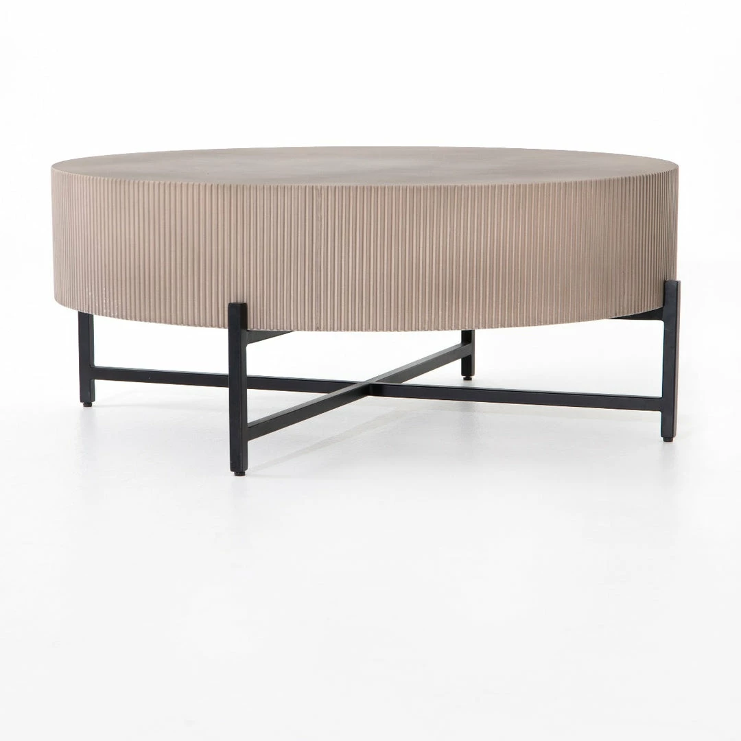 Deals ๐ FOUR HANDS JOLENE OUTDOOR TAUPE CONCRETE COFFEE TABLE โ๏ธ 4 FOUR HANDS JOLENE OUTDOOR TAUPE CONCRETE COFFEE TABLE
