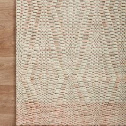 LOLOI KENZIE HAND-WOVEN WOOL+POLY BLEND FLAT RUG