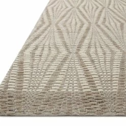 LOLOI KENZIE HAND-WOVEN WOOL+POLY BLEND FLAT RUG