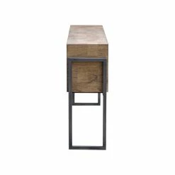 Deals ๐ UTTERMOST Furniture LOGAN BLOCK WOOD CONSOLE TABLE ๐ 8 UTTERMOST Furniture LOGAN BLOCK WOOD CONSOLE TABLE