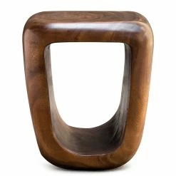 UTTERMOST LOOPHOLE ACCENT STOOL Living Room
