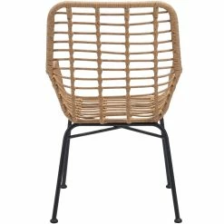 ZUO Outdoor LYON NATURAL WICKER DINING CHAIR | SET OF 2
