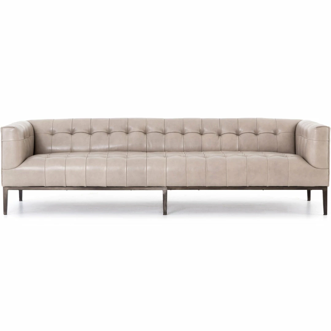 Buy ⭐ FOUR HANDS Furniture MARLIN LEATHER SOFA: DUSTY STONE ⌛ 1 FOUR HANDS Furniture MARLIN LEATHER SOFA: DUSTY STONE