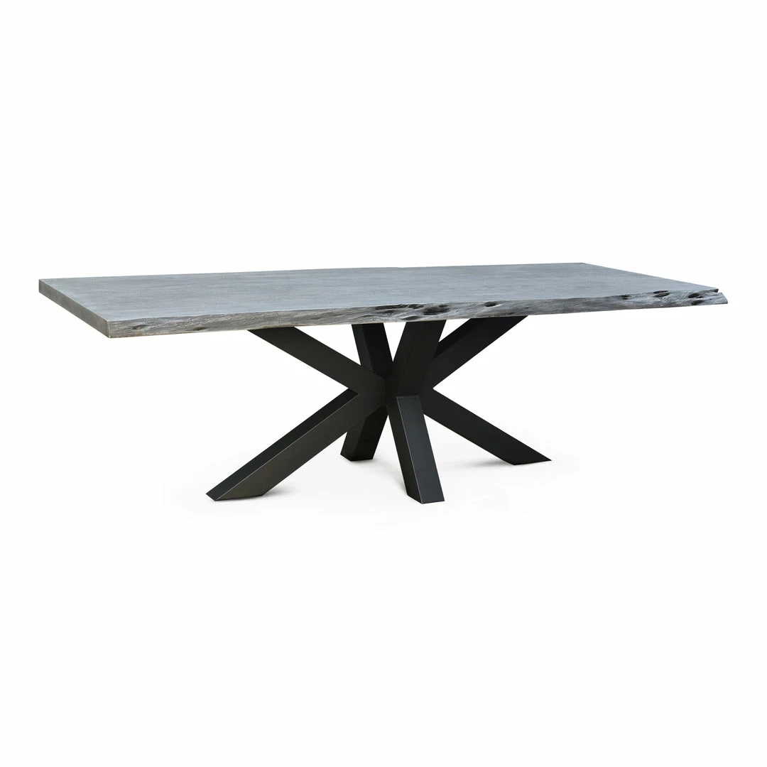 Promo ๐ MOES MAXIM GREY LIVE EDGE DINING TABLE โญ 5 MOES MAXIM GREY LIVE EDGE DINING TABLE