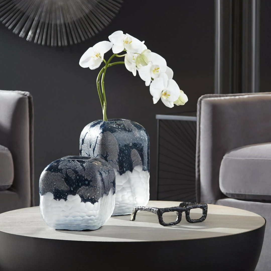 Brand new 🔥 CYAN Pillows + Decor MIDNIGHT SKY VASE 🥰 2 CYAN Pillows + Decor MIDNIGHT SKY VASE