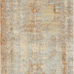 LOLOI MIKA 11 INDOOR-OUTDOOR RUG: ANT. IVORY, GOLD