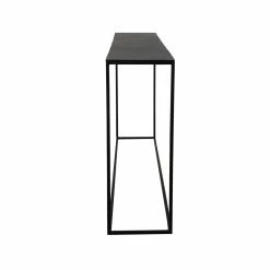 UTTERMOST MOJO BRONZE ALUMINUM SLAB CONSOLE TABLE