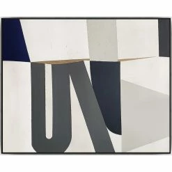 L ART Wall Art "MONO STATUE" HAND PAINTING CANVAS ART