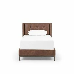 Coupon π FOUR HANDS NEWHALL VINTAGE TOBACCO LEATHERETTE BED Furniture π₯° 26 FOUR HANDS NEWHALL VINTAGE TOBACCO LEATHERETTE BED Furniture