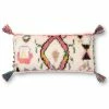LOLOI Pillows + Poufs ELSIE MOROCCAN BERBER SHAG LUMBAR PILLOW