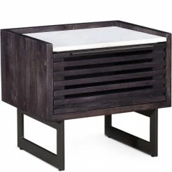 MOES PALOMA MARBLE TOP NIGHTSTAND