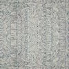 LOLOI PEREGRINE HAND-TUFTED WOOL RUG: OCEAN, ASH