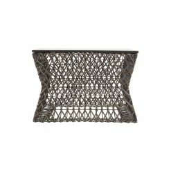 PHILLIPS COLLECTION Furniture WEAVED HOURGLASS COFFEE TABLE