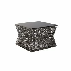PHILLIPS COLLECTION Furniture WEAVED HOURGLASS COFFEE TABLE