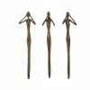 PHILLIPS COLLECTION Wall Sculptures + Decor SEE, SPEAK, HEAR NO EVIL WALL ART RESIN BRONZE, SET OF 3