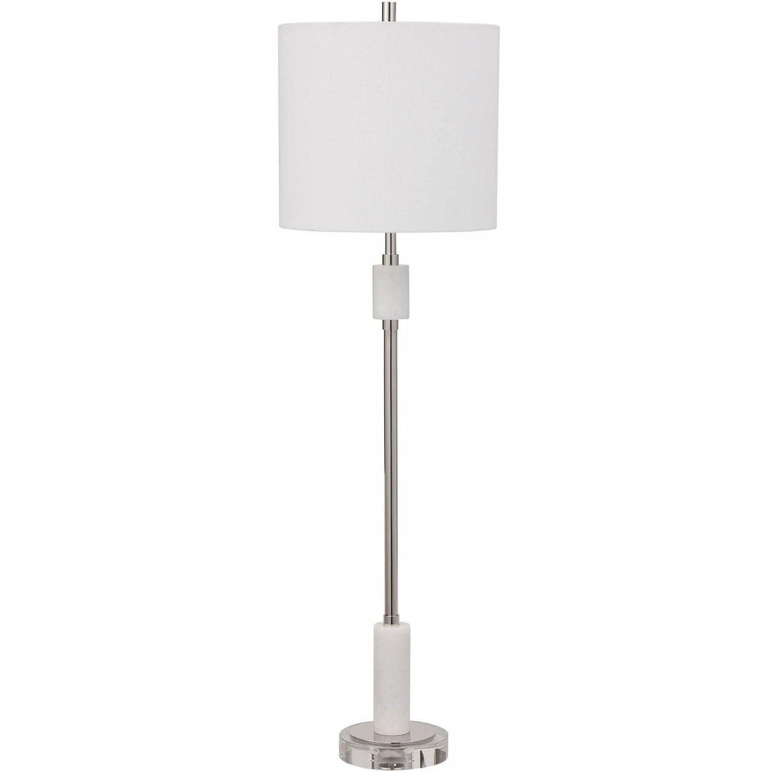 Outlet โ UTTERMOST PIPER WHITE MARBLE BUFFET LAMP ๐ 1 UTTERMOST PIPER WHITE MARBLE BUFFET LAMP