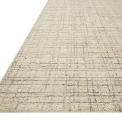 LOLOI POLLY HAND-TUFTED WOOL + JUTE RUG: ANTIQUE SILVER-MIST