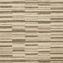 LOLOI POLLY HAND-TUFTED WOOL + JUTE RUG: BEIGE, TOBACCO