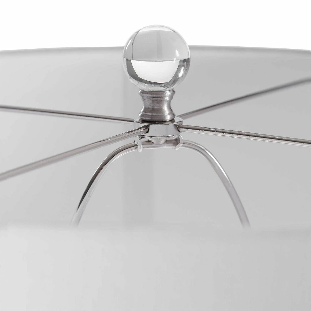 Budget โญ UTTERMOST POWDER BLUE GLAZED CERAMIC TABLE LAMP ๐ 5 UTTERMOST POWDER BLUE GLAZED CERAMIC TABLE LAMP