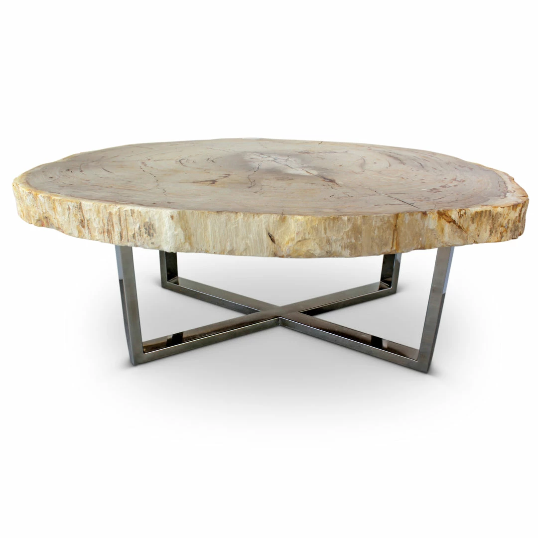 Outlet ๐คฉ URBIA ELIZA PETRIFIED WOOD COFFEE TABLE: LIGHT Furniture ๐ฅ 1 URBIA ELIZA PETRIFIED WOOD COFFEE TABLE: LIGHT Furniture