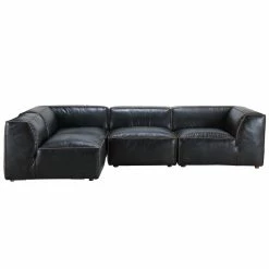 MOES LUXE DREAM MODULAR SECTIONAL ANTIQUE BLACK