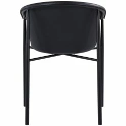 MOES Kitchen + Dining SHINDIG OUTDOOR DINING CHAIR: BLACK | SET OF 2