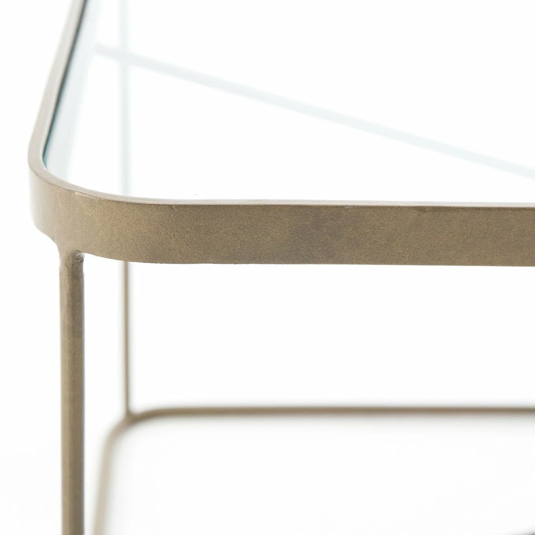 Wholesale 🤩 FOUR HANDS RADIATE BRASS IRON + GLASS TOP COFFEE TABLE Furniture 🥰 6 FOUR HANDS RADIATE BRASS IRON + GLASS TOP COFFEE TABLE Furniture