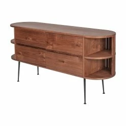 MOES RECAP MID-CENTURY WALNUT BUFFET