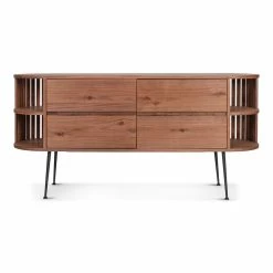 MOES RECAP MID-CENTURY WALNUT BUFFET