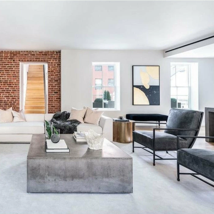 Brand new π₯ URBIA CONCRETE RECTANGULAR BLOCK COFFEE TABLE Living Room π₯ 3 URBIA CONCRETE RECTANGULAR BLOCK COFFEE TABLE Living Room