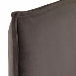 Best deal 🎉 MOES MANILLA GREY VELVET PLATFORM KING BED Furniture ⭐ 14 MOES MANILLA GREY VELVET PLATFORM KING BED Furniture