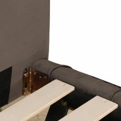 Best deal 🎉 MOES MANILLA GREY VELVET PLATFORM KING BED Furniture ⭐ 12 MOES MANILLA GREY VELVET PLATFORM KING BED Furniture